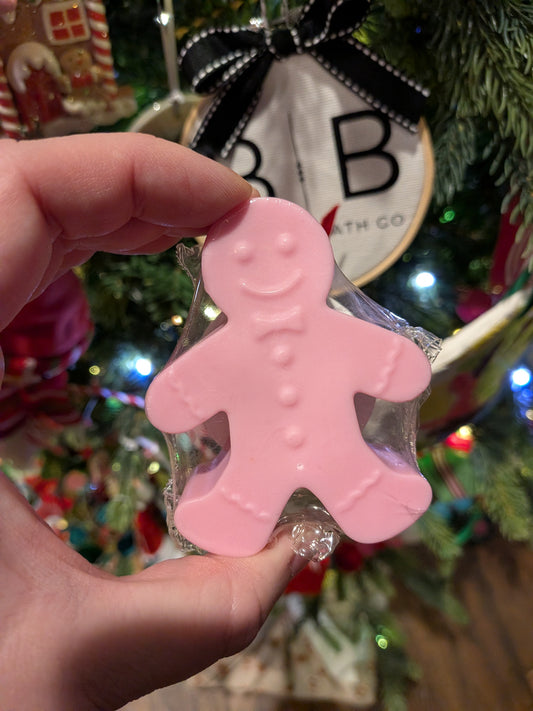 Gingerbread Men Shaped Soaps