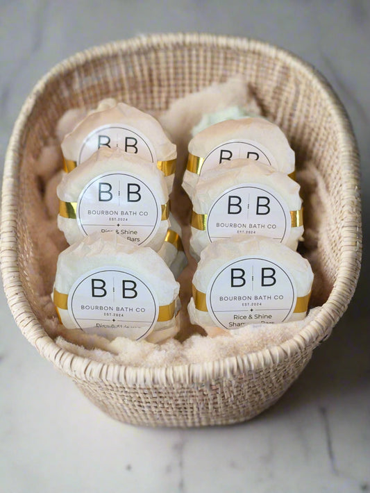 Shampoo Bars: Rice & Shine