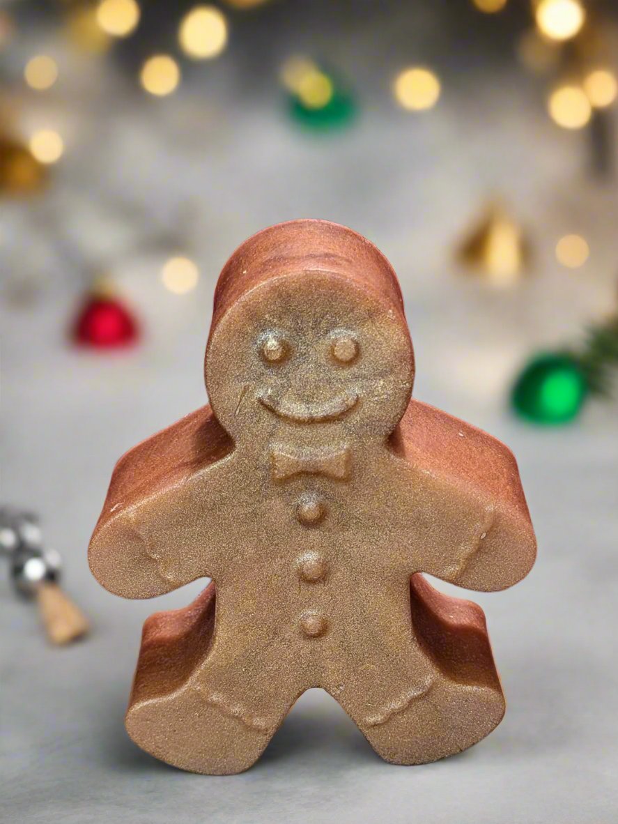 Gingerbread Men Shaped Soaps