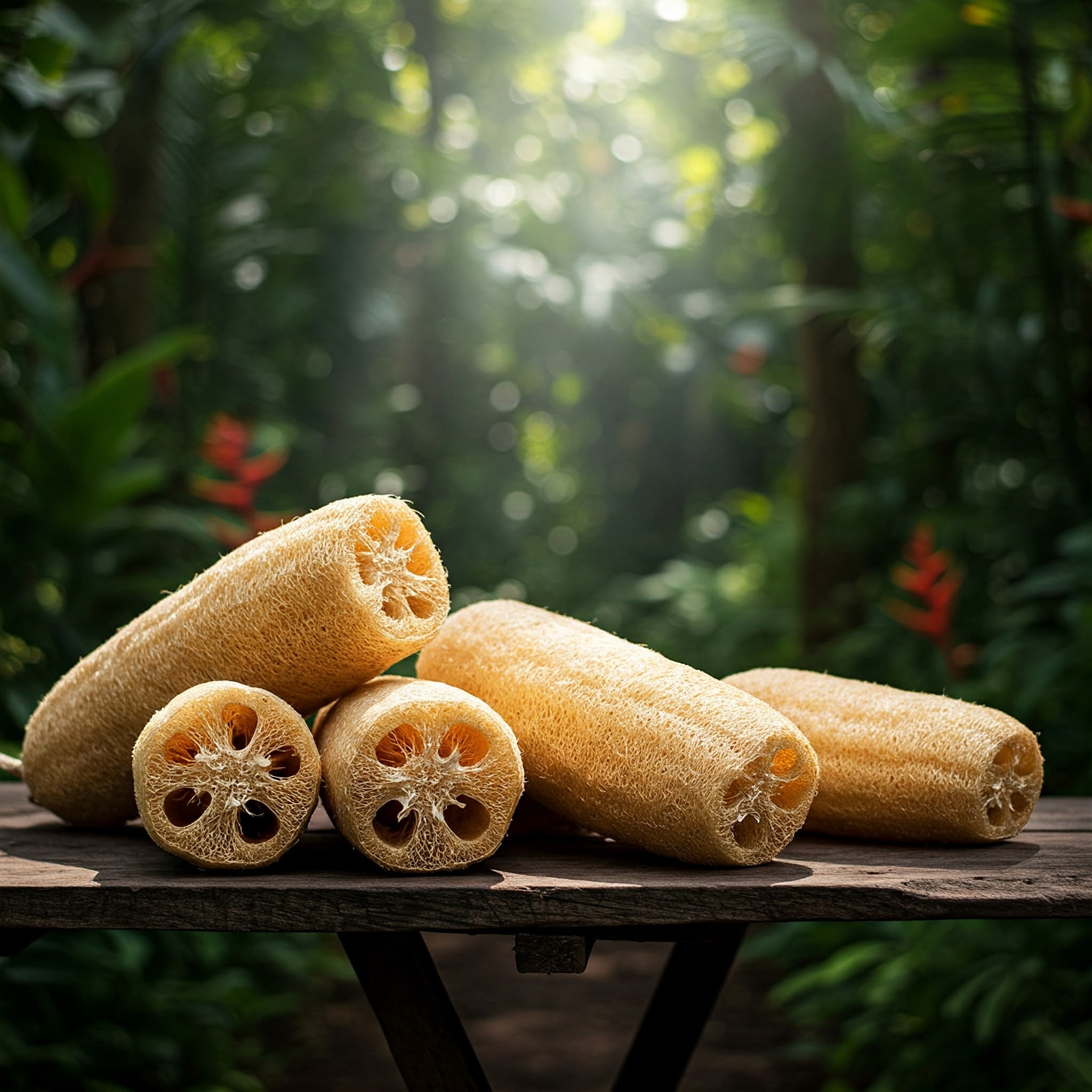 Organic Luffa Sponges